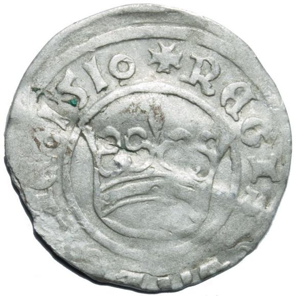 Półgrosz 1510 Zygmunt I Stary Kraków (1)