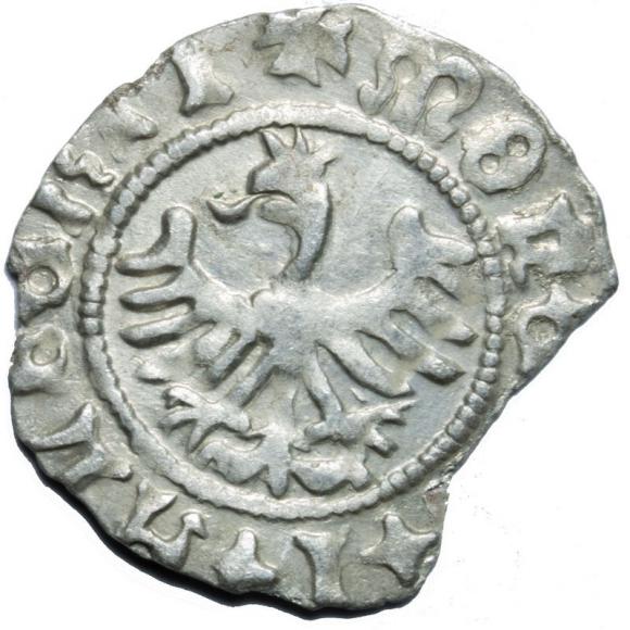 Półgrosz Jan Olbracht Kraków (2)