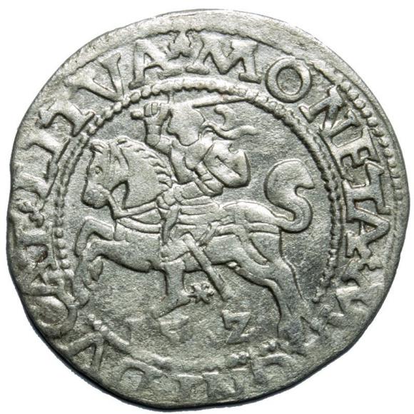 Półgrosz 1562 Zygmunt II August Wilno (1)