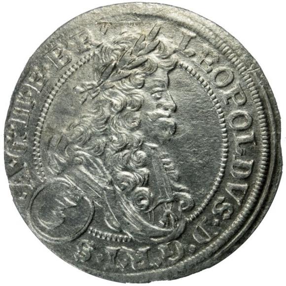 3 krajcary 1697 Leopold I Habsburg Brzeg (1)