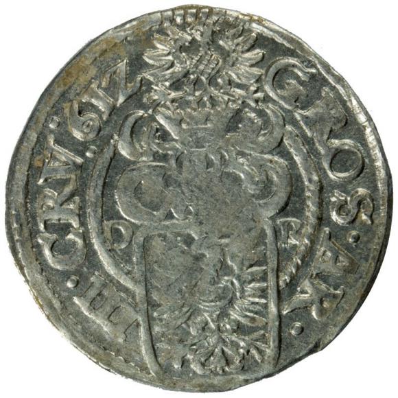 3 krajcary 1612 Adam Wacław Cieszyński Księstwo Cieszyńskie Cieszyn (2)