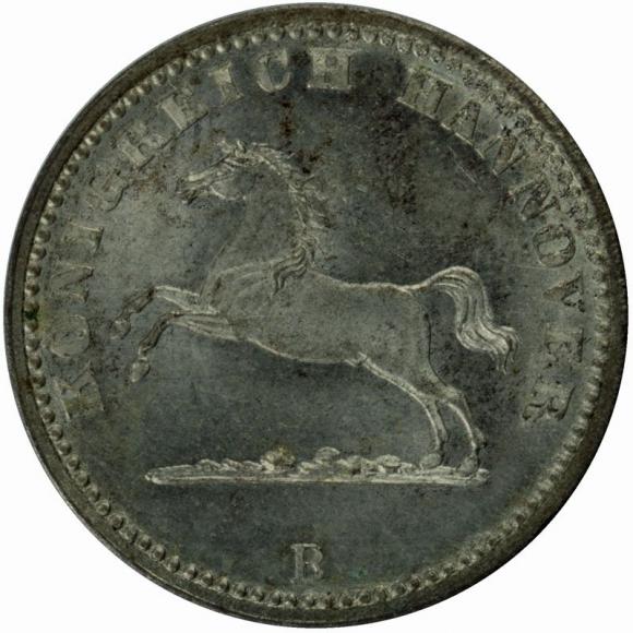 1 grosz 1858 Jerzy V Hanower (2)