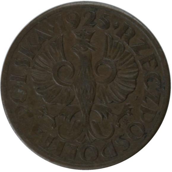 1 grosz 1925 II RP Warszawa (2)