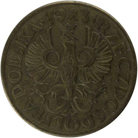 2 grosze 1923 II RP Warszawa (2)