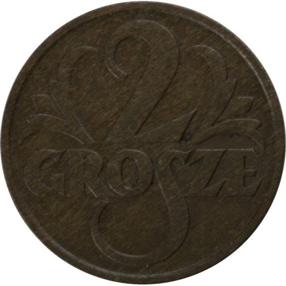 2 grosze 1935 II RP Warszawa (1)