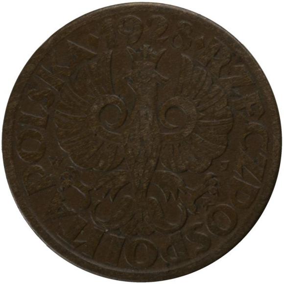 5 groszy 1928 II RP Warszawa (2)