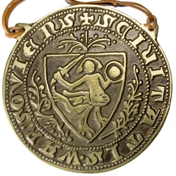 Pieczęć VII Wieków Warszawa Wieluń 3 medale (1)