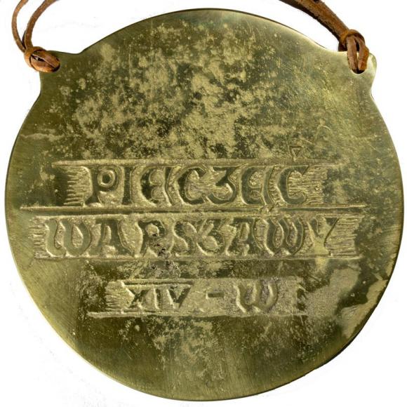 Pieczęć VII Wieków Warszawa Wieluń 3 medale (2)