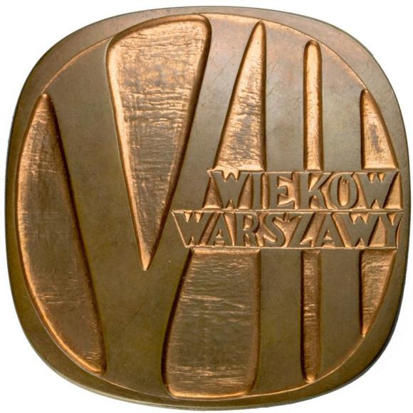 Pieczęć VII Wieków Warszawa Wieluń 3 medale (3)