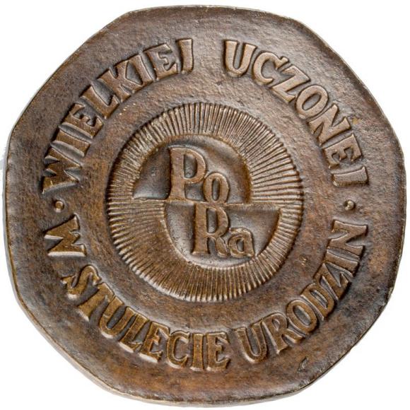 Maria Skłodowska Curie - 2 medale (4)