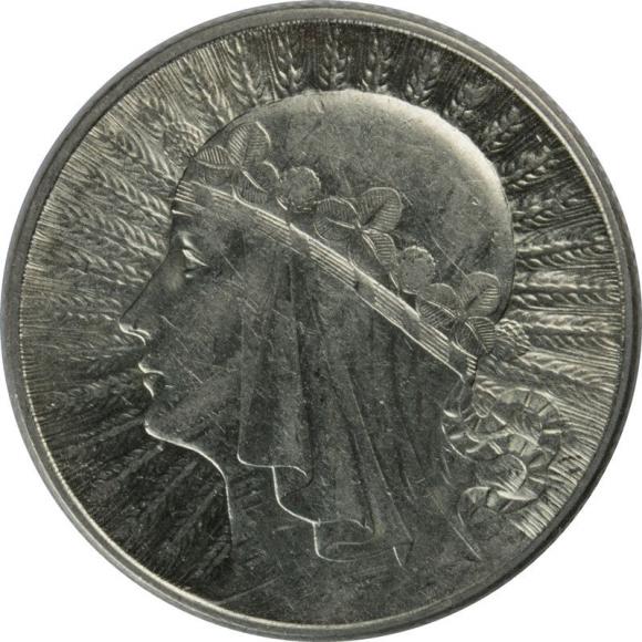5 złotych 1933 Głowa Kobiety II RP Warszawa (1)