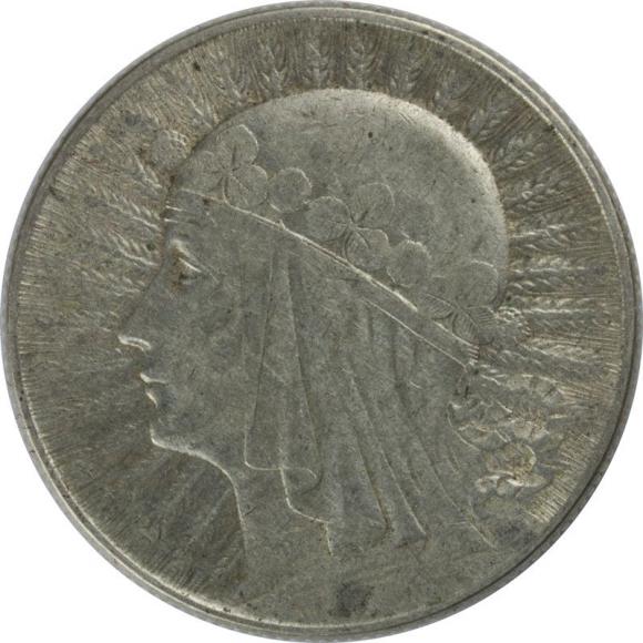 5 złotych 1934 Głowa Kobiety II RP Warszawa (1)
