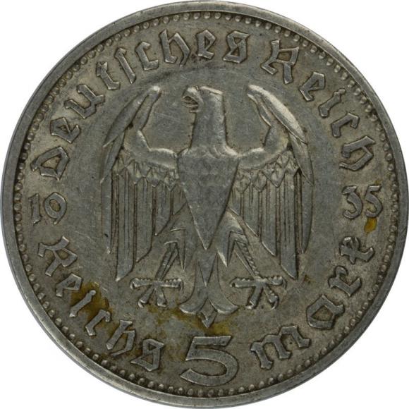 5 marek 1935 J Paul von Hindenburg Niemcy Hamburg (2)