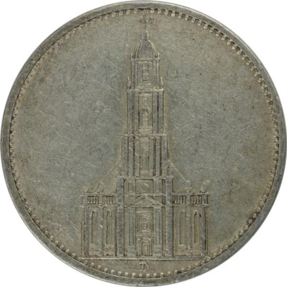 5 marek 1935 D Kościół w Poczdamie Niemcy Monachium (1)