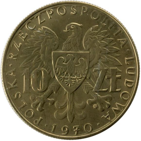 Zestaw 10 monet LOT (10)