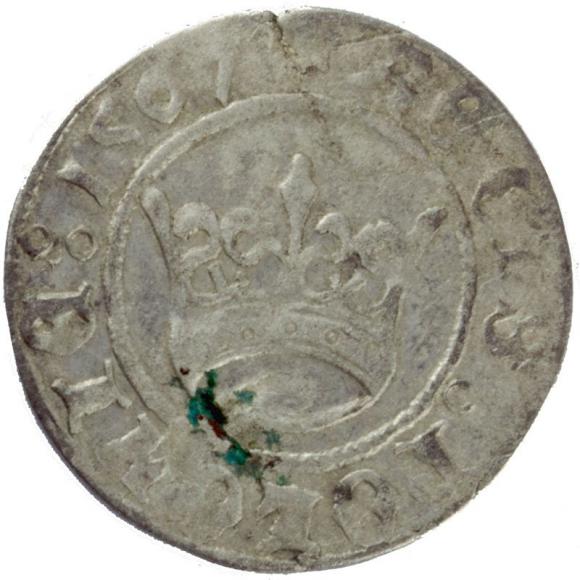 Półgrosz 1507 Zygmunt I Stary Kraków (1)