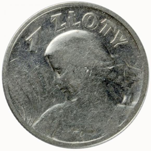 1 złoty 1925 Kobieta z kłosami II RP Londyn (1)