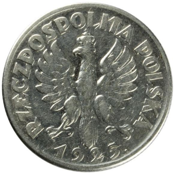 1 złoty 1925 Kobieta z kłosami II RP Londyn (2)