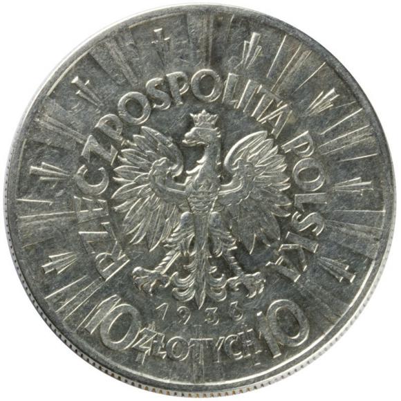 10 złotych 1936 Józef Piłsudski II RP Warszawa (2)