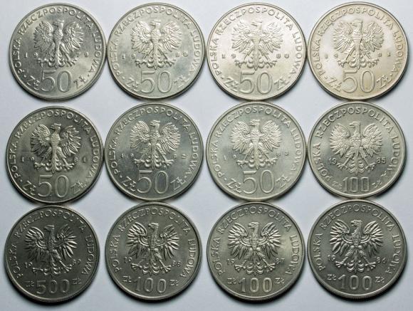 Zestaw "Poczet Władców Polski" 1979 - 1989 PRL Warszawa (2)