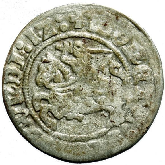Półgrosz 1512 Zygmunt I Stary Wilno (1)