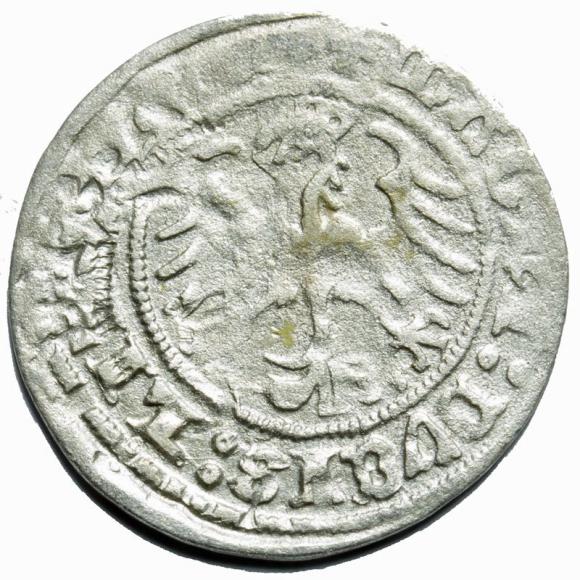 Półgrosz 1512 Zygmunt I Stary Wilno (2)