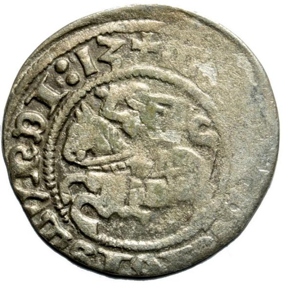 Półgrosz 1513 Zygmunt I Stary Wilno (1)