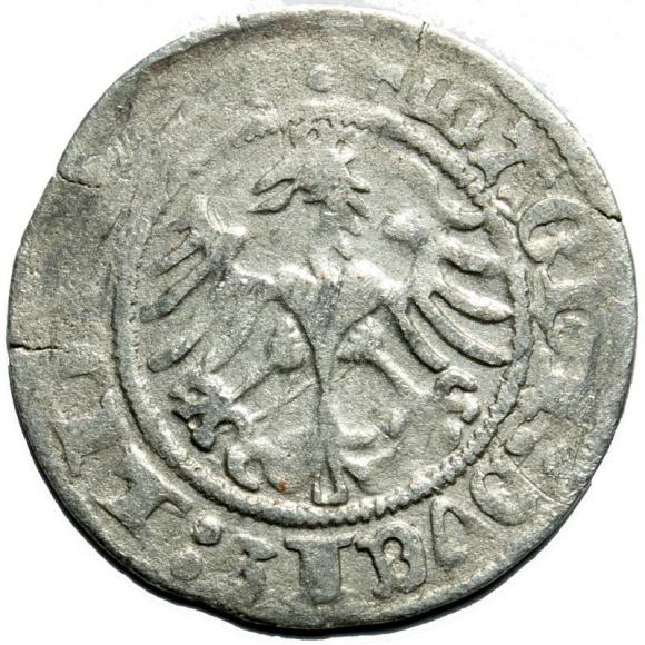 Półgrosz 1513 Zygmunt I Stary Wilno (2)