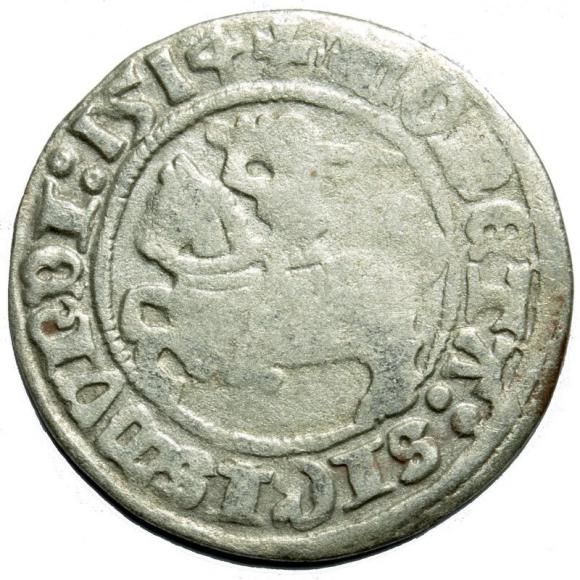 Półgrosz 1514 Zygmunt I Stary Wilno (1)