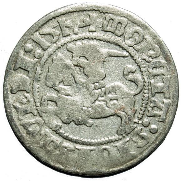 Półgrosz 1514 Zygmunt I Stary Wilno (1)