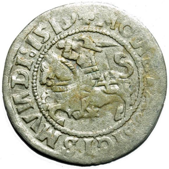 Półgrosz 1519 Zygmunt I Stary Wilno (1)