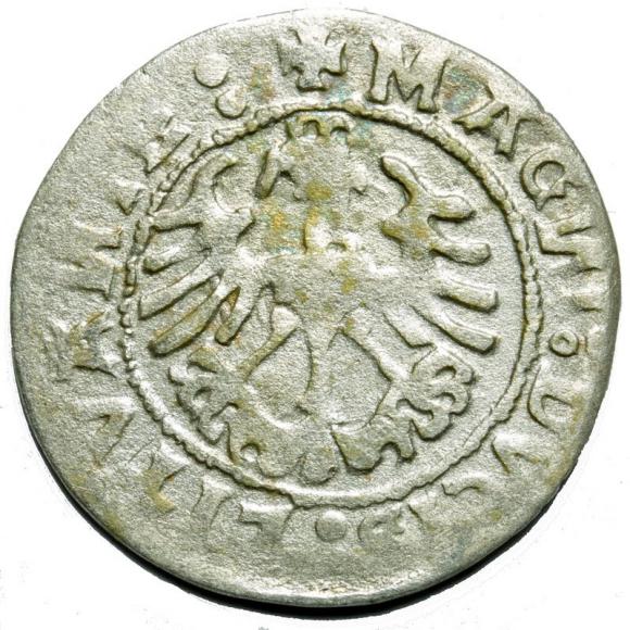 Półgrosz 1519 Zygmunt I Stary Wilno (2)