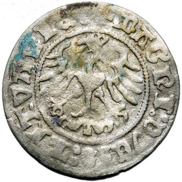 Półgrosz 1512 Zygmunt I Stary Wilno (2)