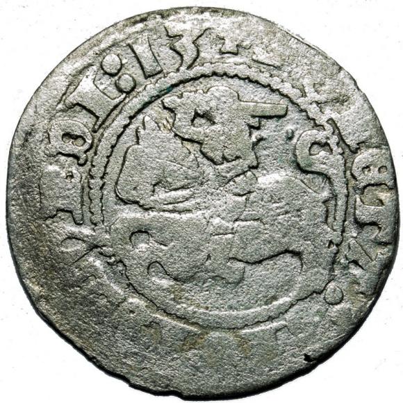 Półgrosz 1513 Zygmunt I Stary Wilno (1)