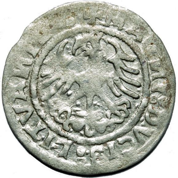 Półgrosz 1520 Zygmunt I Stary Wilno (2)