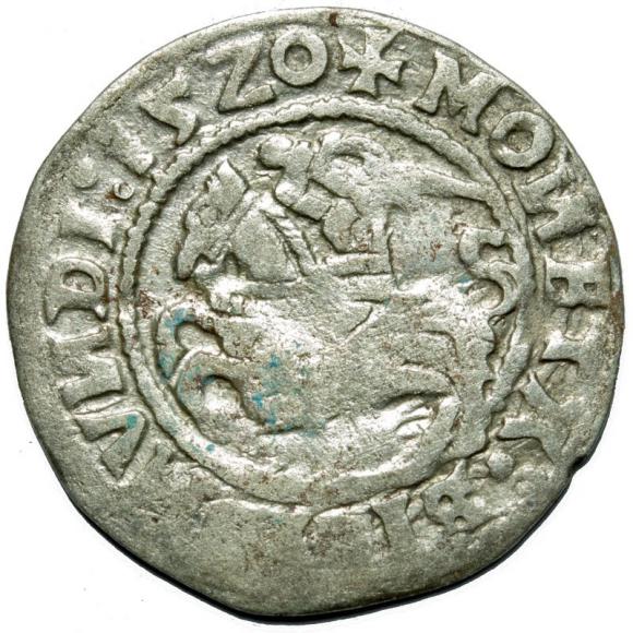 Półgrosz 1520 Zygmunt I Stary Wilno (1)