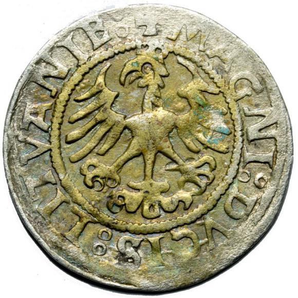Półgrosz 1521 Zygmunt I Stary Wilno (2)