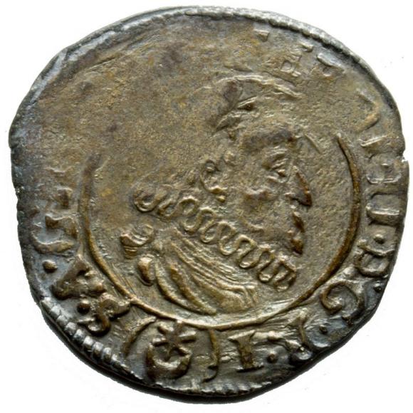 3 krajcary 1626 Ferdynand II Habsburg Czechy Praga (1)