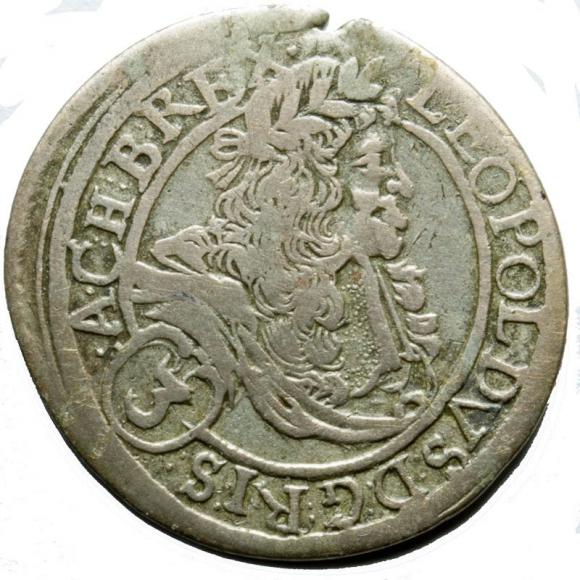 3 krajcary 1699 Leopold I Habsburg Austria Sankt Veit (1)
