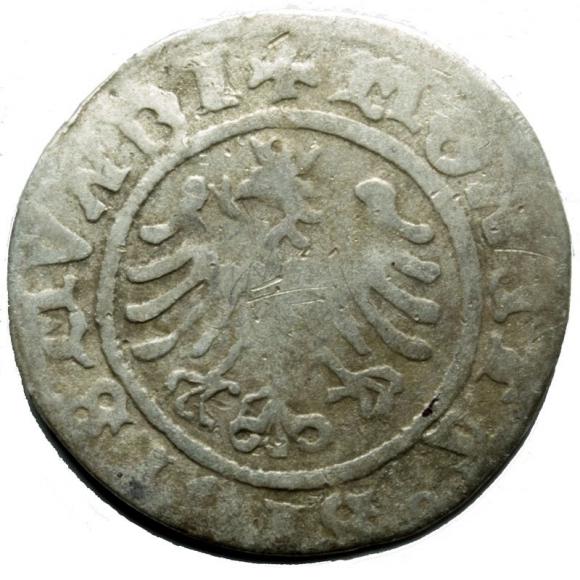 Półgrosz 1507 Zygmunt I Stary Kraków (2)