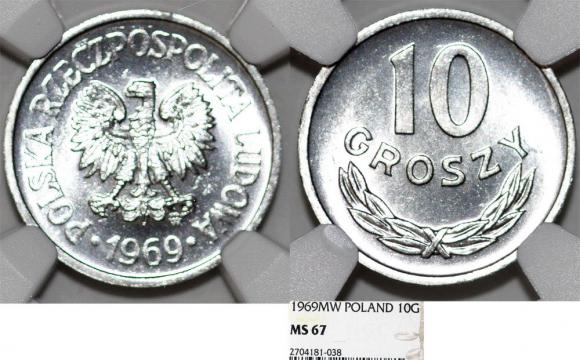 10 groszy 1969 GRADING NGC (1)