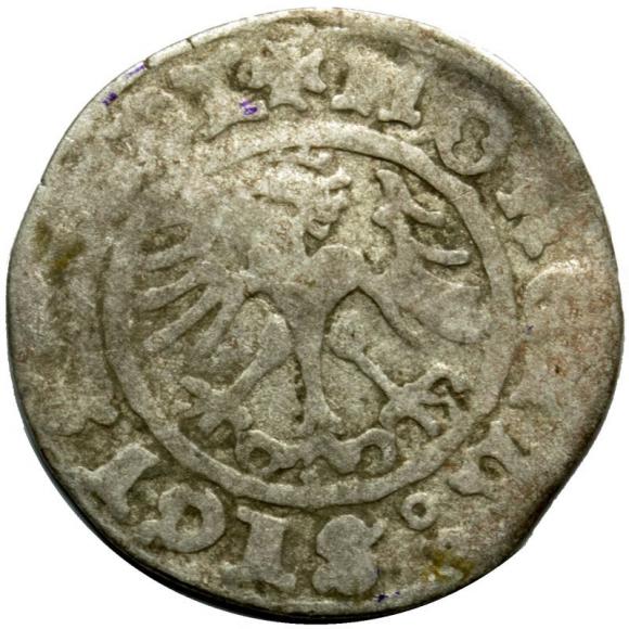 Półgrosz 1511 Zygmunt I Stary Kraków (2)