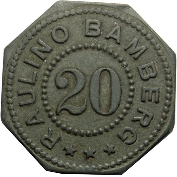 20 fenigów Raulino Bamberg (1)