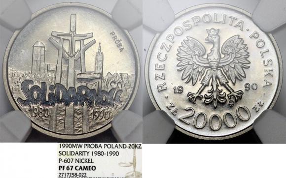 20000 złotych 1990 Solidarność próba GRADING NGC (1)