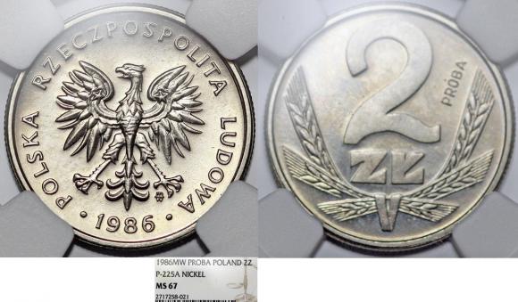 2 złote 1986 próba GRADING NGC (1)