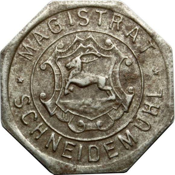 5 fenigów 1920 Piła Schneidemuhl (2)