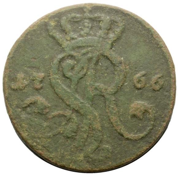 Grosz 1766 Stanisław August Poniatowski Kraków (1)