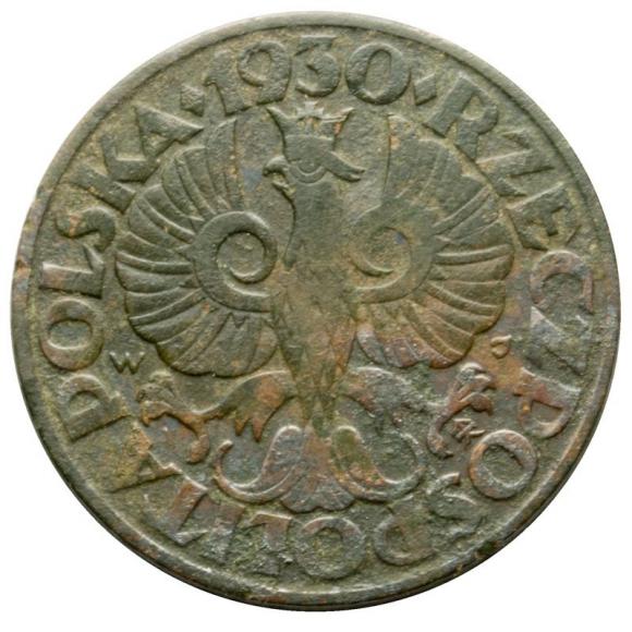 5 groszy 1930 II RP Warszawa (2)