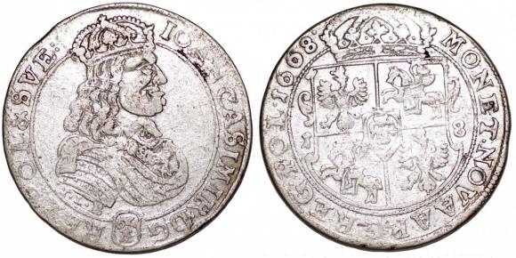 Ort 1668 Jan Kazimierz Bydgoszcz (1)