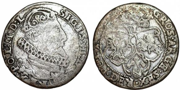 Szóstak Zygmunt III Waza Kraków (1)